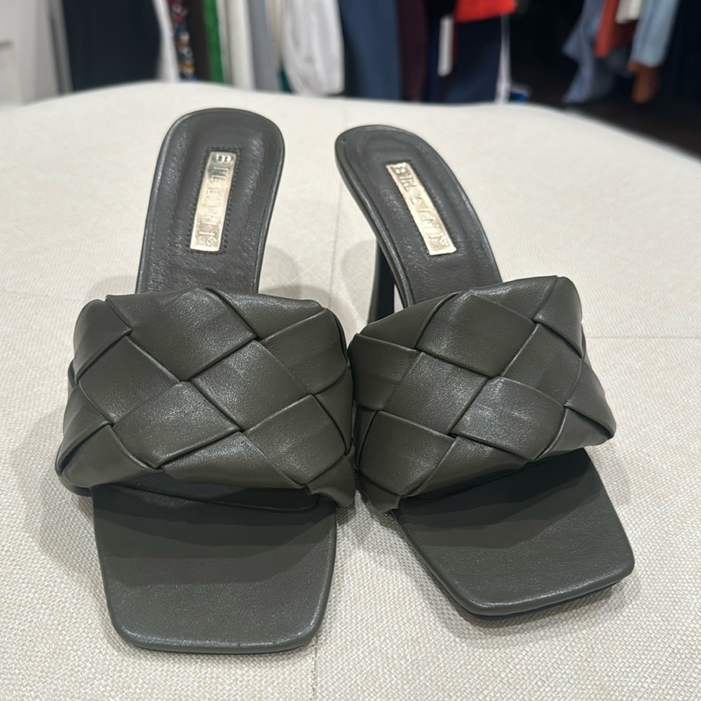 Billini dark green heels